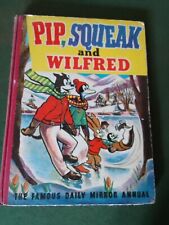 Vintage hardback book' Pip Squeak and Wilfred annual'  1956