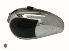 BSA Golden Flash A10 Plunger Model Black Painted Chrome Gas Petrol Tank |Fit For