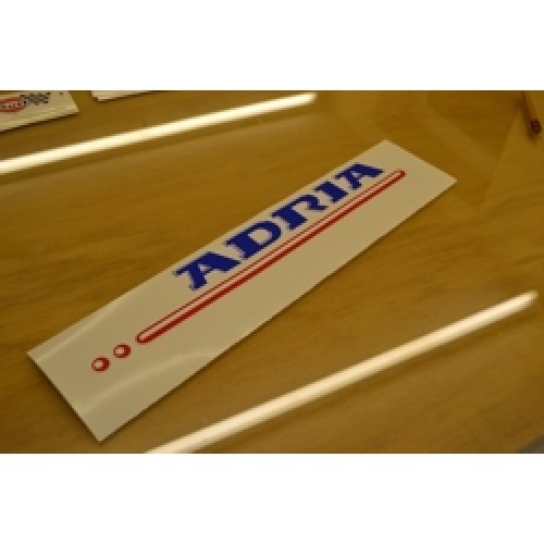 Adria caravan roof - caravan, sticker