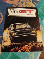 Vauxhall Viva GT 1968 Brochure