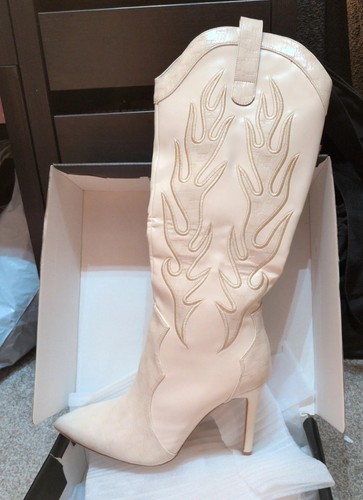 Ivory country style heeled - ivory,