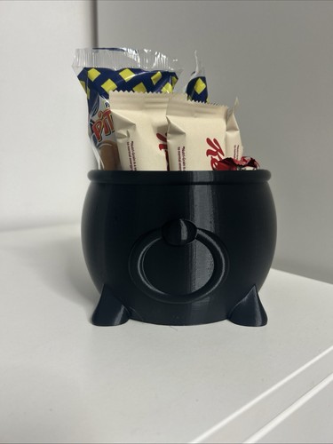 Printed cauldron halloween - 3d,