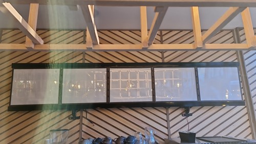Led backlit light box display - backlit,