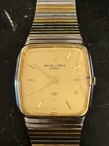 Vintage solvil titus watch - et,