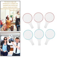 6 Pieces Blank Whiteboards