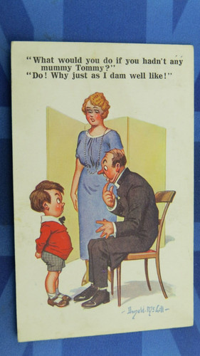 Donald mcgill comic postcard - comic,