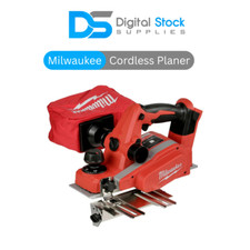 Milwaukee M18 BP-0 18V Li-ion 82mm Cordless Planer With Dust Bag & Guide (Tool)