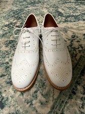 Grenson Platform Brogue Shoes
