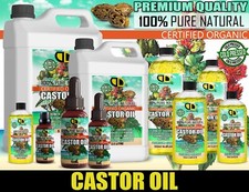 Organic Castor Oil 100% Cold Pressed Undiluted,Certified, Premium Quality UK