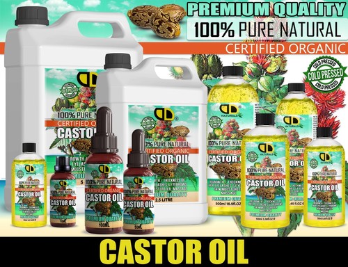 Organic castor oil 100 - organic, cold
