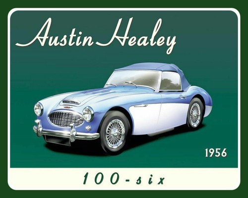 Austin healey 100 six - 8",