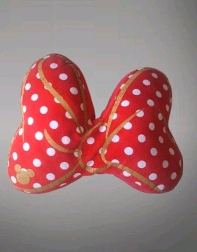 Minnie mouse bow shape cushion - minnie,
