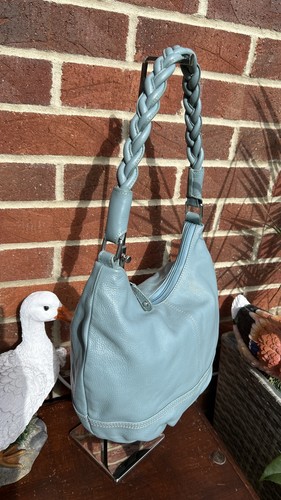 Vintage real leather bucket
