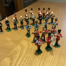 Lead Soldiers Bandsmen Royal Marines RAF Guards Etc Read Description