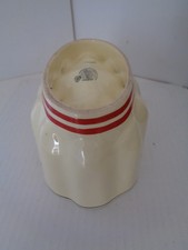 Art deco vintage Mintons red