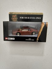 Corgi Lotus Esprit Turbo James Bond 007 For Your Eyes Only 04701