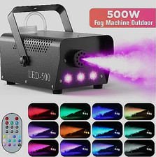 500W RGB 3 LED Mixed Color Fog