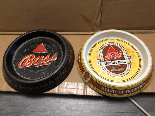 Bass tins ashtrays - bass,