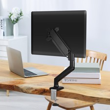 Single Arm Monitor Desk Mount for 13-32 inch Screen, Gas Spring Monitor Stand
