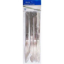 🔥4x Stainless Steel Knives
