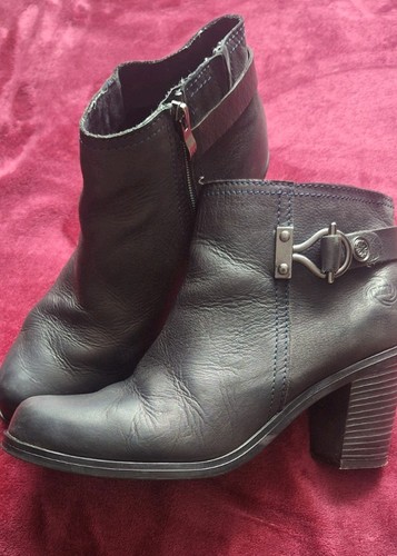 Marco tozzi black leather - tozzi,