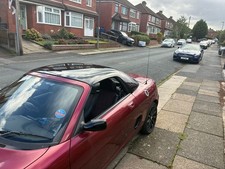 MG F & MG TF Black Hard Top with Headlining. Great Condition. 