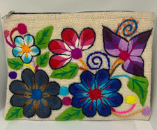 Wool Pouch, Embroidery Pouch