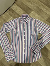 Ladies T M Lewin Pink Blue