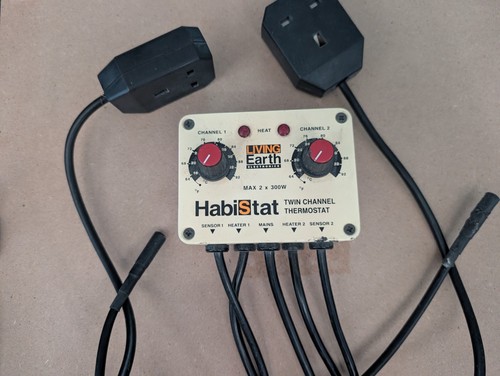 Reptile habistat twin channel - reptile,