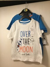 2 Pairs of boys' space pyjamas