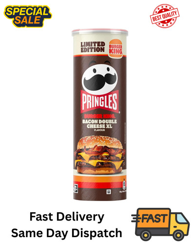 Pringles burger king double - burger,