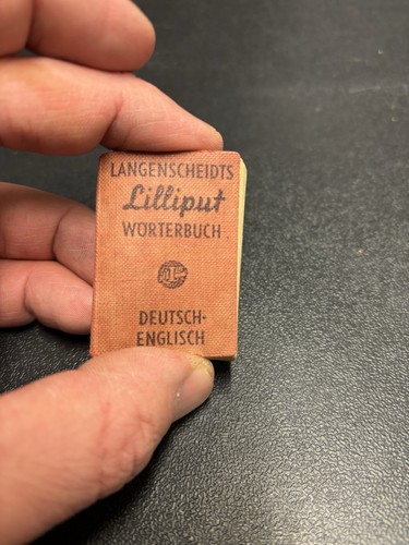 Vintage langenscheidts - vintage,