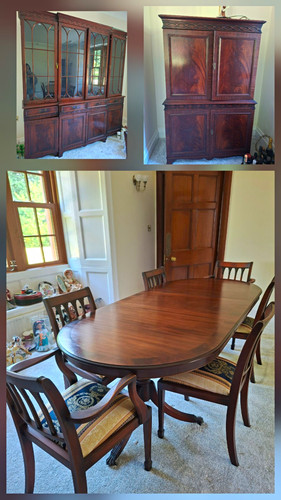 Dining room set table 6 - dining,