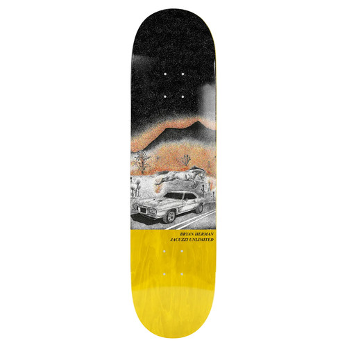 Jacuzzi skateboard deck - skateboard, herman