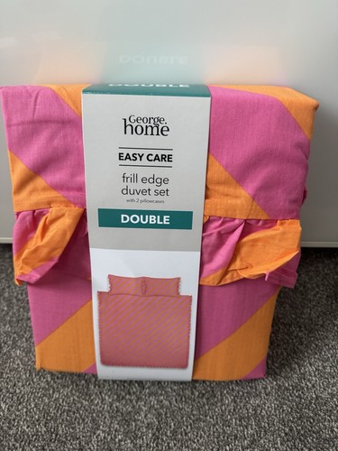 Frill edge double - frill, duvet