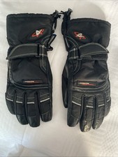 Akito Motorcycle Motorbike Gloves Black leather Size Men Xxxs / Ladies M / boys