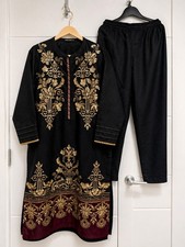 Limelight Black Embroidered