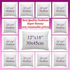 Cushion Pads Duck Feather/Hollowfiber Inner Insert Fillers Scatters Deep Filled