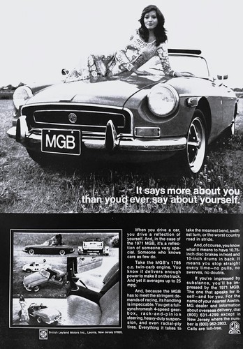1971 mgb sports car genuine - mgb,