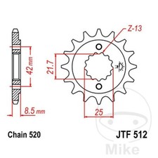 Sprocket for Kawasaki GPZ 500