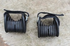 Pair of bike rack cycle securing rests (Halfords bike rack) rubber READ DESC