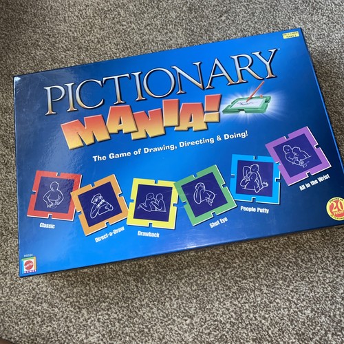 Pictionary mania mattel - mania, games