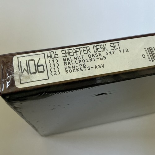 Vintage sheaffer w06 walnut - vintage,