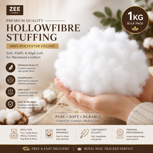 1kg hollowfibre filling - 1kg,