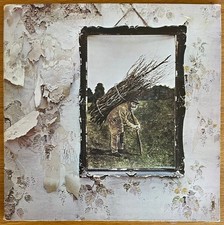 LED ZEPPELIN - IV ZOSO Stairway To Heaven UK Atlantic LP VG+