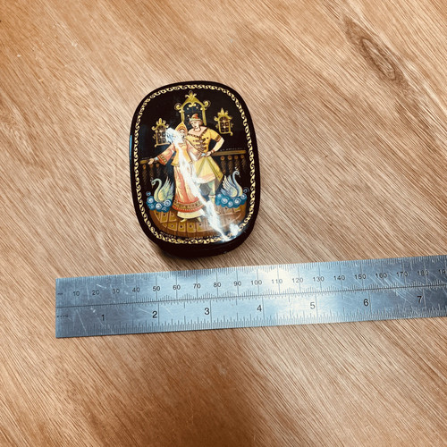 Russian lacquer box hand - russian,