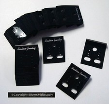 100 BLACK acrylic earring