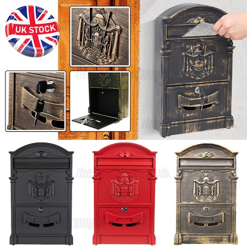 Large vintage letter post - large, box