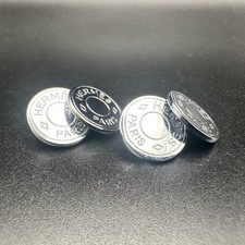 Hermes Cufflinks Serie Silver