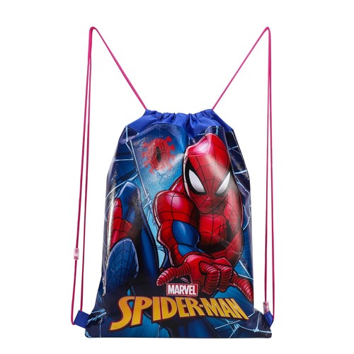 Spiderman drawstring bag pull - bag,